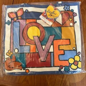 Brighton Multicolor LOVE Graphic Tote